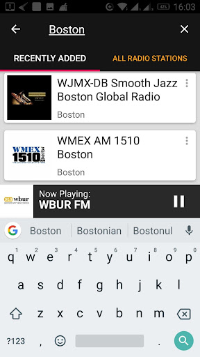 Massachusetts Radio Stations ekran görüntüsü