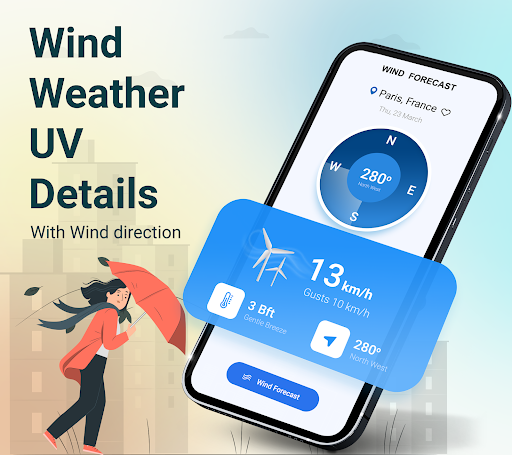 Mobile Wind Compass & UV Index ekran görüntüsü