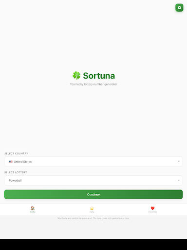 Sortuna - Lottery Numbers ekran görüntüsü