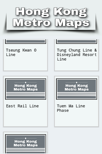 Hong Kong Metro Maps ekran görüntüsü