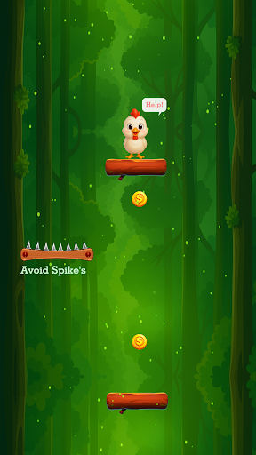 Chicken Slide and Jump ekran görüntüsü