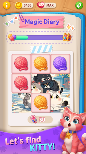 Kitty Home: Match 3 Tiles ekran görüntüsü