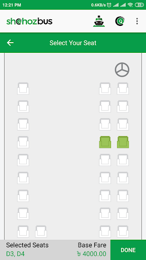 Shohoz - Buy Bus Tickets ekran görüntüsü