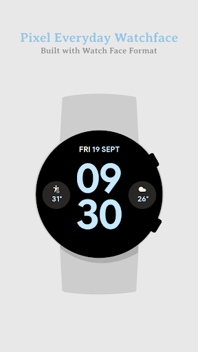 Pixel Everyday Watch Face ekran görüntüsü