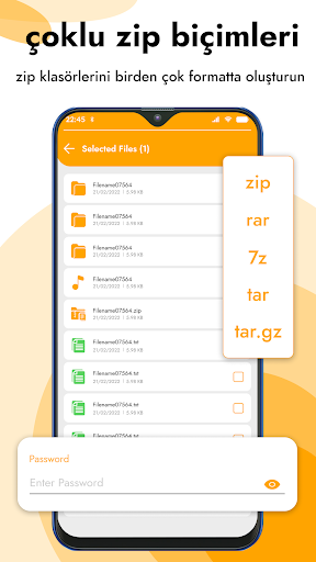 Zip RAR File Extractor - 7zip ekran görüntüsü