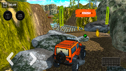 Offroad 4x4 Jeep Driving Games ekran görüntüsü