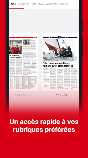 Le Télégramme - Journal ekran görüntüsü