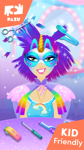 Girls Hair Salon Unicorn ekran görüntüsü