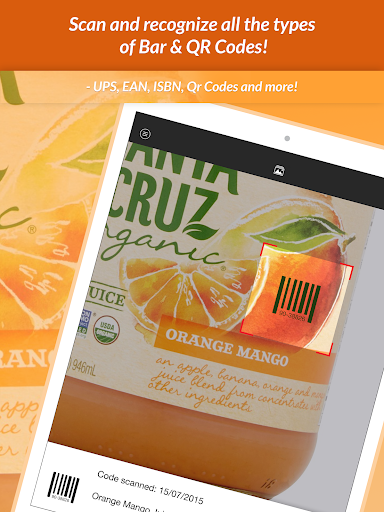 QR Scanner & Barcode reader ekran görüntüsü