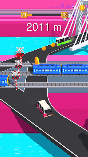 Traffic Car Run 2D : Car games ekran görüntüsü
