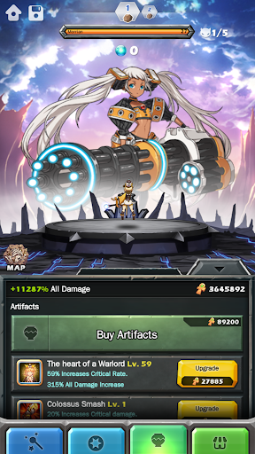 Monster Warlord ekran görüntüsü