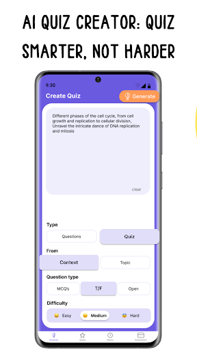 AI Quiz & Questions Generator ekran görüntüsü