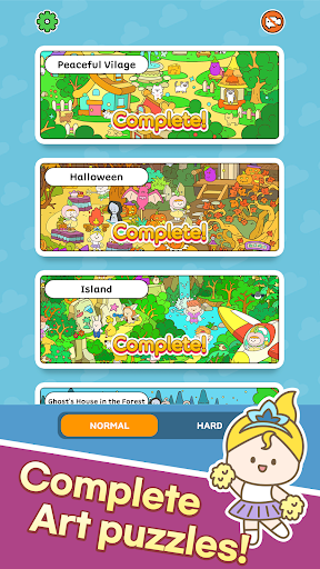 Sticker Town Puzzle:Color Book ekran görüntüsü