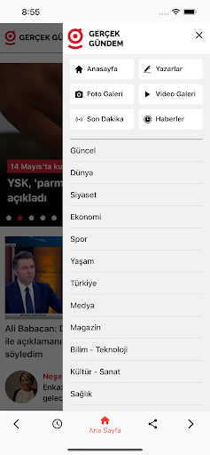 Gerçek Gündem ekran görüntüsü