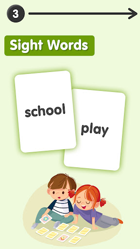 ABC Flash Cards - Sight Words ekran görüntüsü