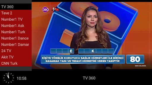 Turkey TV ekran görüntüsü