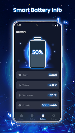 Battery Charging Animation AZ ekran görüntüsü