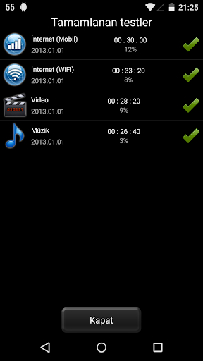 Pil & şarj HD Pro - Battery ekran görüntüsü