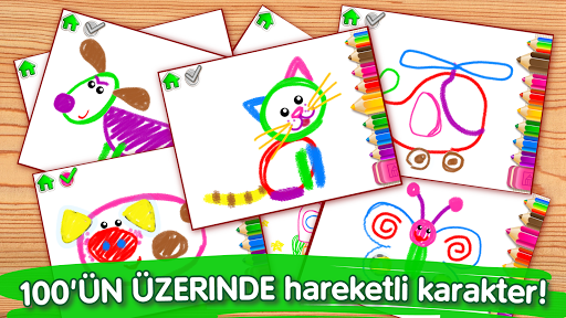Resim çizme Oyunu Bebek Boyama ekran görüntüsü