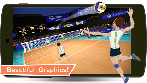 Voleybol 3D ekran görüntüsü