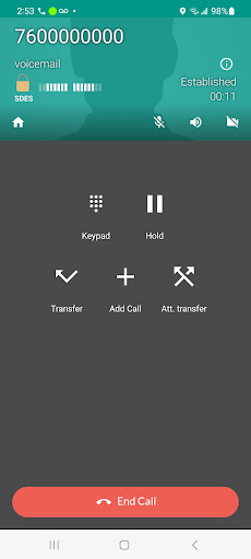 Etisalat CloudTalk ekran görüntüsü