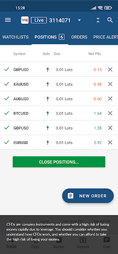 TopFX cTrader: Forex & Stocks ekran görüntüsü