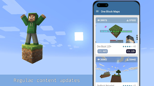 One Block Worlds for MCPE ekran görüntüsü