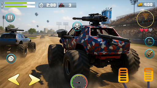 Monster Truck: Battle Game ekran görüntüsü