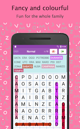 Word Search Italian dictionary ekran görüntüsü