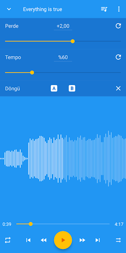 Music Speed Changer ekran görüntüsü