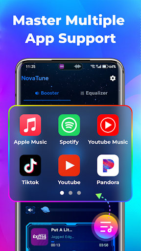 Bass Booster Volume Booster EQ ekran görüntüsü