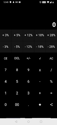 GST Calculator ekran görüntüsü