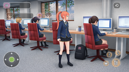 Anime Life High School Games ekran görüntüsü