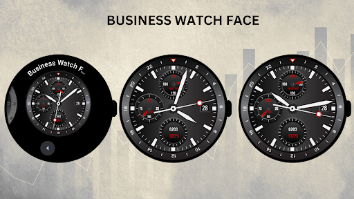 Business Watch Face ekran görüntüsü