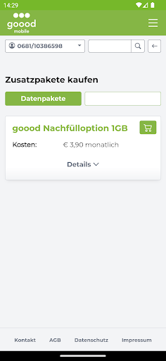 mein goood mobile ekran görüntüsü