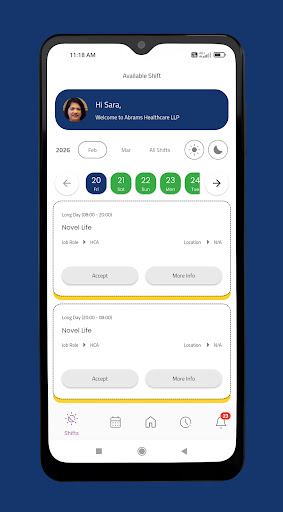 Abrams Healthcare App ekran görüntüsü