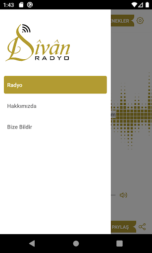 Dîvân Radyo ekran görüntüsü