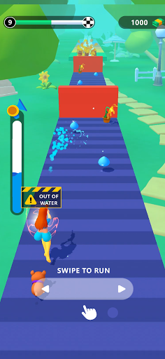 Squirt Gun Girl: Garden Runner ekran görüntüsü