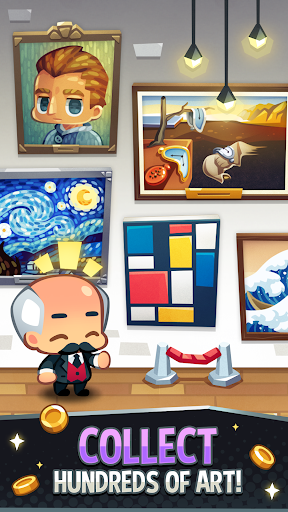 Idle Museum Empire: Art Tycoon ekran görüntüsü