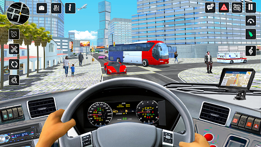 Coach Bus Games Bus Simulator ekran görüntüsü