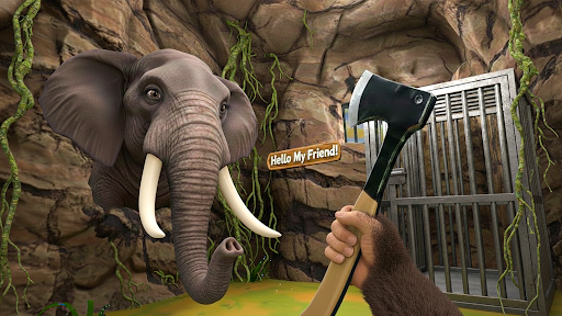 Naughty Monkey Simulator Game ekran görüntüsü