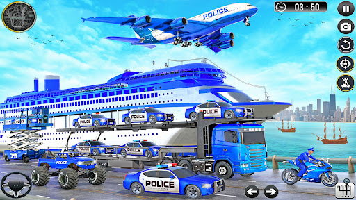 Police Vehicle Transport Drive ekran görüntüsü