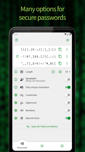 Password Generator: UltraPass ekran görüntüsü