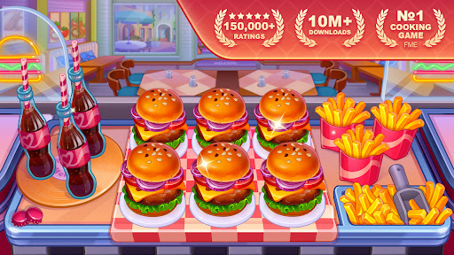 Cooking Crush: mutfak oyunları ekran görüntüsü