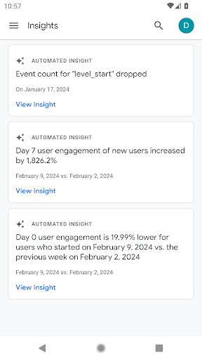 Google Analytics ekran görüntüsü