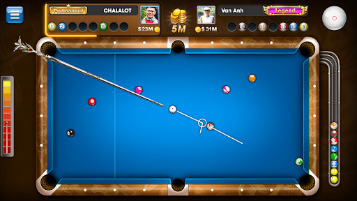 Billiards ZingPlay 8 Ball Pool ekran görüntüsü