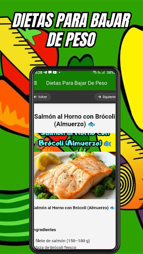 Dietas Para Bajar De Peso ekran görüntüsü