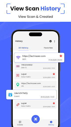 QR & Barcode Scanner App ekran görüntüsü
