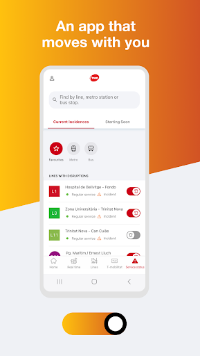 TMB App (Metro Bus Barcelona) ekran görüntüsü
