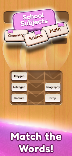 Word Tiles Association ekran görüntüsü